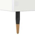 vidaXL Rám postele Biela 80 x 200 cm Kompozitné drevo – Obrázok 6