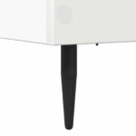 vidaXL Rám postele Biela 80 x 200 cm Kompozitné drevo – Obrázok 6