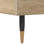 vidaXL Rám postele Dub sonoma 80 x 200 cm Kompozitné drevo – Obrázok 7