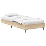 vidaXL Rám postele Dub sonoma 80 x 200 cm Kompozitné drevo