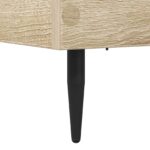 vidaXL Rám postele Dub sonoma 80 x 200 cm Kompozitné drevo – Obrázok 6