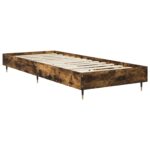 vidaXL Rám postele Dymový dub 80 x 200 cm Kompozitné drevo – Obrázok 2