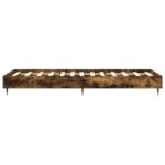 vidaXL Rám postele Dymový dub 80 x 200 cm Kompozitné drevo – Obrázok 4