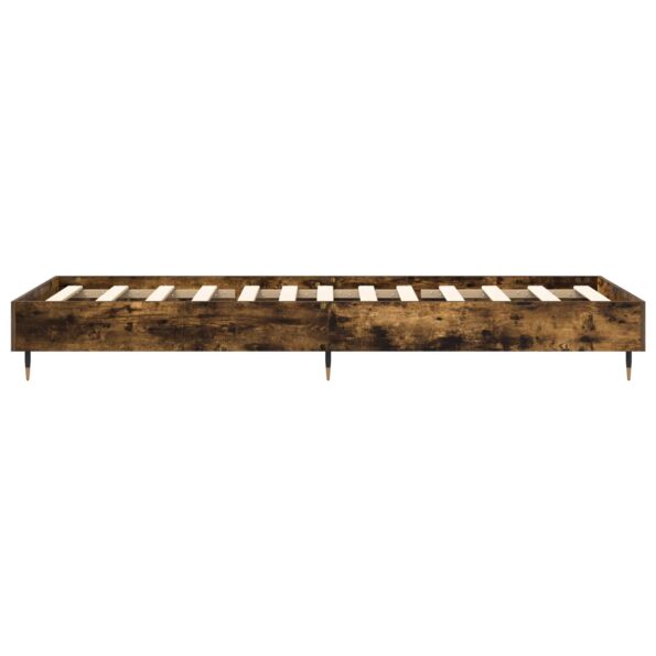 vidaXL Rám postele Dymový dub 80 x 200 cm Kompozitné drevo – Obrázok 4