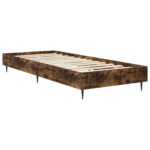 vidaXL Rám postele Dymový dub 80 x 200 cm Kompozitné drevo – Obrázok 2