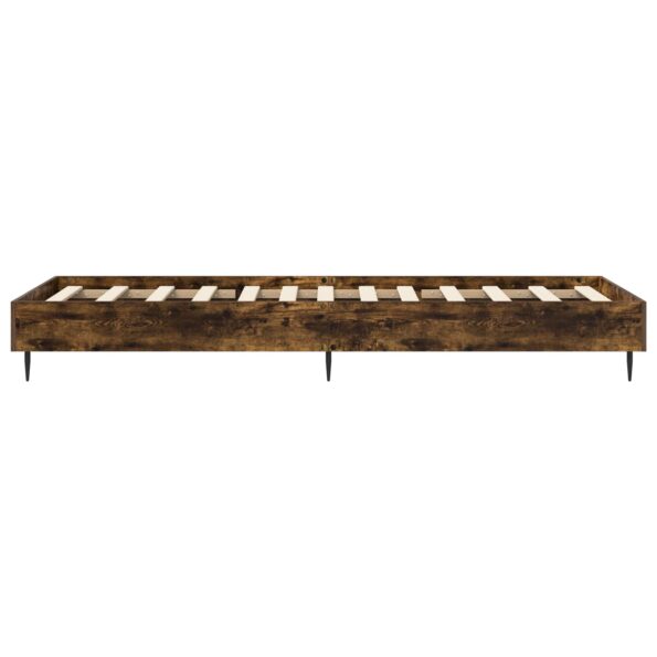vidaXL Rám postele Dymový dub 80 x 200 cm Kompozitné drevo – Obrázok 4