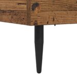 vidaXL Rám postele Staré drevo 80 x 200 cm Kompozitné drevo – Obrázok 6