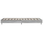 vidaXL Rám postele Sivý Sonoma 80 x 200 cm Kompozitné drevo – Obrázok 4