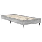 vidaXL Rám postele Sivý Sonoma 80 x 200 cm Kompozitné drevo – Obrázok 2