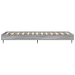 vidaXL Rám postele Sivý Sonoma 80 x 200 cm Kompozitné drevo – Obrázok 4