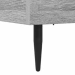 vidaXL Rám postele Sivý Sonoma 80 x 200 cm Kompozitné drevo – Obrázok 6