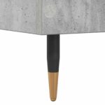 vidaXL Rám postele Betónovo sivá 80 x 200 cm Kompozitné drevo – Obrázok 6