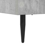 vidaXL Rám postele Betónovo sivá 80 x 200 cm Kompozitné drevo – Obrázok 6