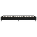 vidaXL Rám postele Čierny dub 80 x 200 cm Kompozitné drevo – Obrázok 4