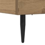 vidaXL Rám postele Dub artisan 80 x 200 cm Kompozitné drevo – Obrázok 6