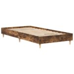 vidaXL Rám postele Dymový dub 80 x 200 cm Kompozitné drevo – Obrázok 3
