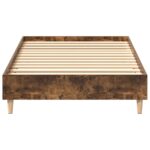 vidaXL Rám postele Dymový dub 80 x 200 cm Kompozitné drevo – Obrázok 4