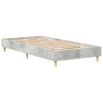 vidaXL Rám postele Betónovo sivá 80 x 200 cm Kompozitné drevo – Obrázok 3