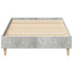 vidaXL Rám postele Betónovo sivá 80 x 200 cm Kompozitné drevo – Obrázok 4