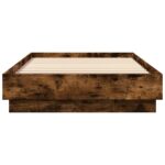vidaXL Rám postele na podlahe Dymový dub 80 x 200 cm Kompozitné drevo – Obrázok 4