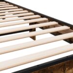 vidaXL Rám postele s čelom Dymový dub 80 x 200 cm Kompozitné drevo – Obrázok 7