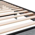 vidaXL Rám postele s čelom Sivý Sonoma 80 x 200 cm Kompozitné drevo – Obrázok 7