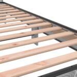 vidaXL Rám postele s čelom Sivý Sonoma 80 x 200 cm Kompozitné drevo – Obrázok 7