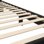 vidaXL Rám postele s čelom Čierny dub 80 x 200 cm Kompozitné drevo – Obrázok 6