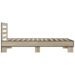 vidaXL Rám postele s čelom Dub sonoma 80 x 200 cm Kompozitné drevo – Obrázok 5