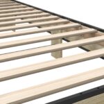 vidaXL Rám postele s čelom Dub sonoma 80 x 200 cm Kompozitné drevo – Obrázok 7