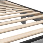 vidaXL Rám postele s čelom Sivý Sonoma 80 x 200 cm Kompozitné drevo – Obrázok 7