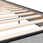 vidaXL Rám postele s čelom Sivý Sonoma 80 x 200 cm Kompozitné drevo – Obrázok 7