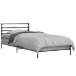 vidaXL Rám postele Sivý Sonoma 80 x 200 cm Kompozitné drevo – Obrázok 2