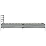 vidaXL Rám postele Sivý Sonoma 80 x 200 cm Kompozitné drevo – Obrázok 5