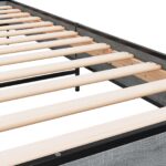 vidaXL Rám postele Sivý Sonoma 80 x 200 cm Kompozitné drevo – Obrázok 7