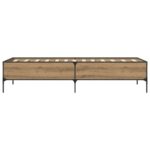vidaXL Rám postele Dub artisan 80 x 200 cm Kompozitné drevo – Obrázok 4
