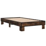 vidaXL Rám postele Dymový dub 80 x 200 cm Kompozitné drevo – Obrázok 3