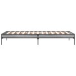 vidaXL Rám postele Sivý Sonoma 80 x 200 cm Kompozitné drevo – Obrázok 5