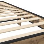vidaXL Rám postele Dub artisan 80 x 200 cm Kompozitné drevo – Obrázok 5