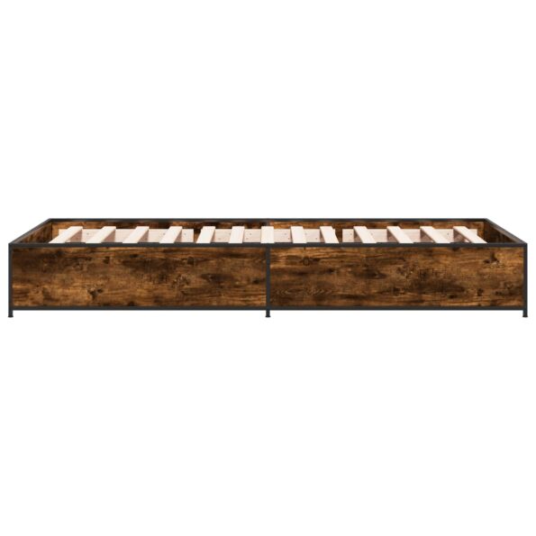vidaXL Rám postele Dymový dub 80 x 200 cm Kompozitné drevo – Obrázok 5