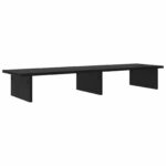 vidaXL Stojan na monitor Čierny dub 100 x 27 x 15 cm Kompozitné drevo – Obrázok 6