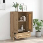 vidaXL Highboard Dub artisan 70 x 31 x 115 cm Kompozitné drevo