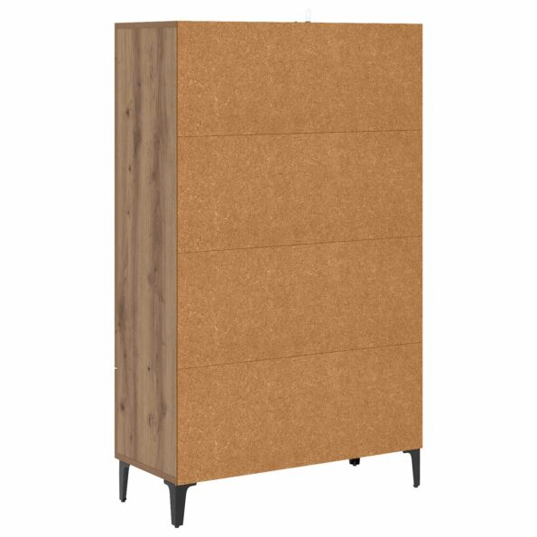 vidaXL Highboard Dub artisan 70 x 31 x 115 cm Kompozitné drevo – Obrázok 10