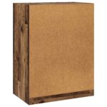 vidaXL Šatná skriňa s poličkou Staré drevo 77 x 48 x 102 cm PB – Obrázok 4
