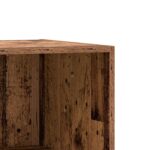 vidaXL Šatná skriňa s poličkou Staré drevo 77 x 48 x 102 cm PB – Obrázok 5