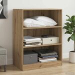 vidaXL Šatná skriňa s poličkou Dub artisan 77 x 48 x 102 cm PB – Obrázok 4