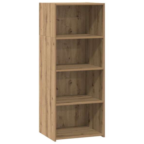 vidaXL Highboard Dub artisan 50 x 41 x 124 cm Kompozitné drevo – Obrázok 2
