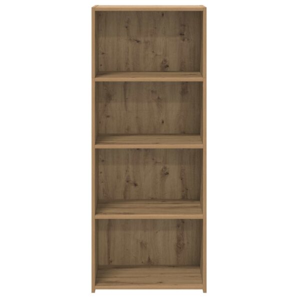 vidaXL Highboard Dub artisan 50 x 41 x 124 cm Kompozitné drevo – Obrázok 4