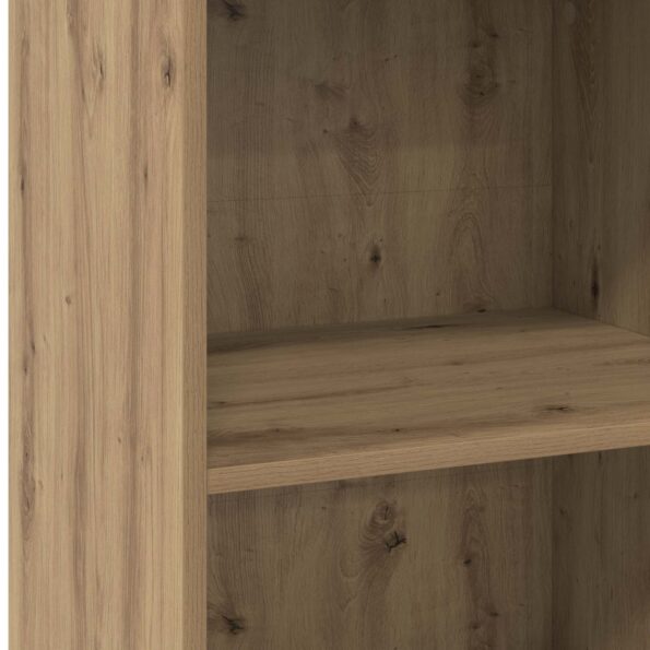 vidaXL Highboard Dub artisan 50 x 41 x 124 cm Kompozitné drevo – Obrázok 7