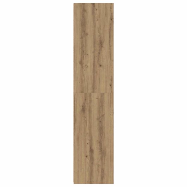 vidaXL Highboard Dub artisan 30 x 41 x 185 cm Kompozitné drevo – Obrázok 5